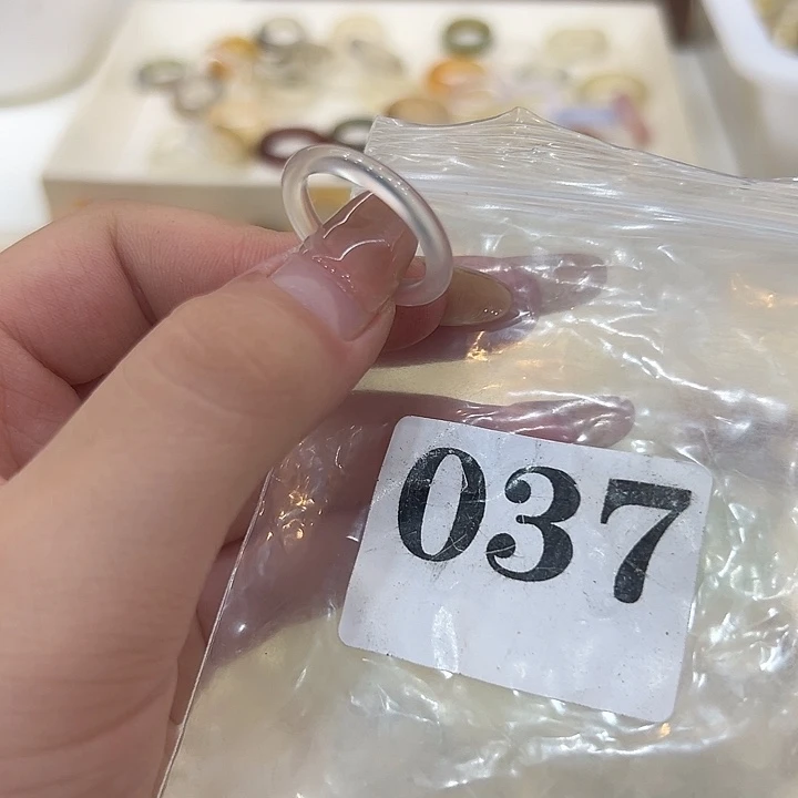 合金戒指玛瑙/玉髓37港18