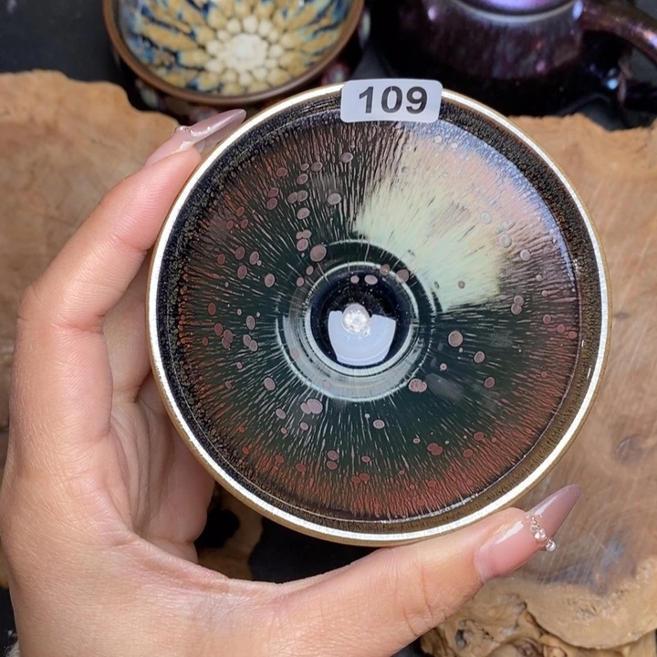 茶盏建窑建盏主人杯109