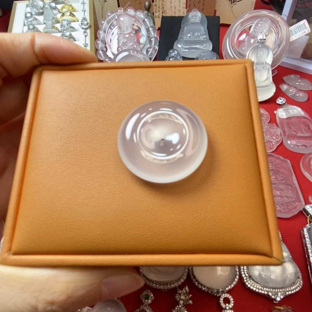 石英质玉未镶嵌吊坠(不含链)