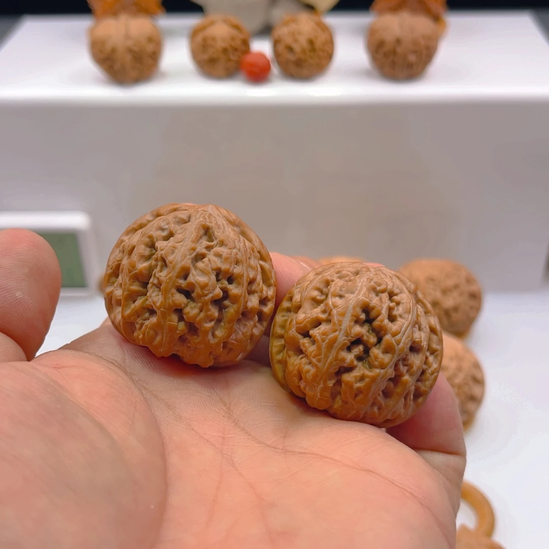 把件文玩核桃37+mm头货小粗筋