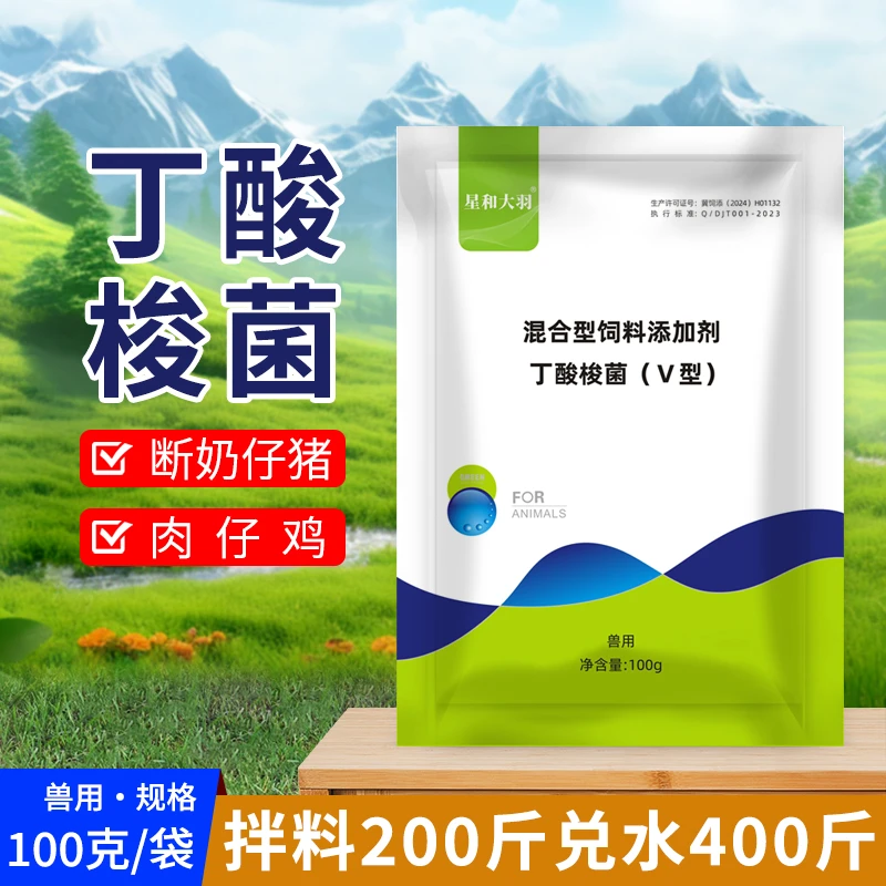 丁酸梭菌小猪断奶仔猪肉仔鸡兽用用品添加剂