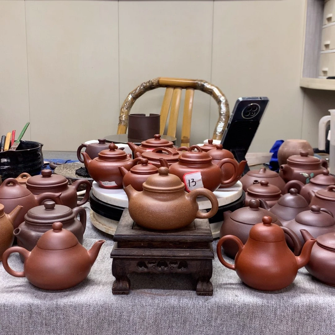 茶壶紫泥半手工制作130 C