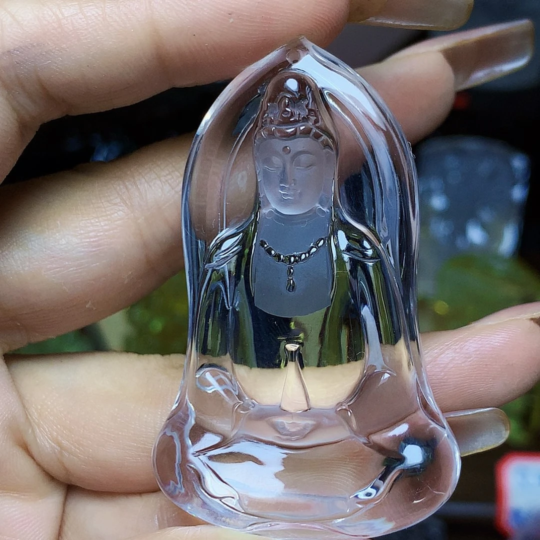 天***云水晶颈饰未镶嵌天然