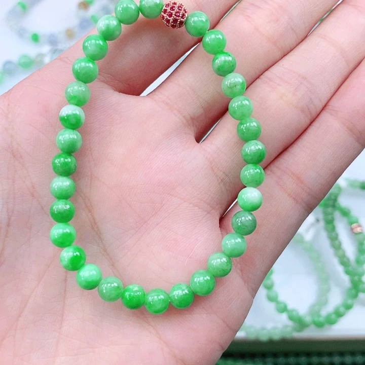 未镶嵌手链翡翠翡翠