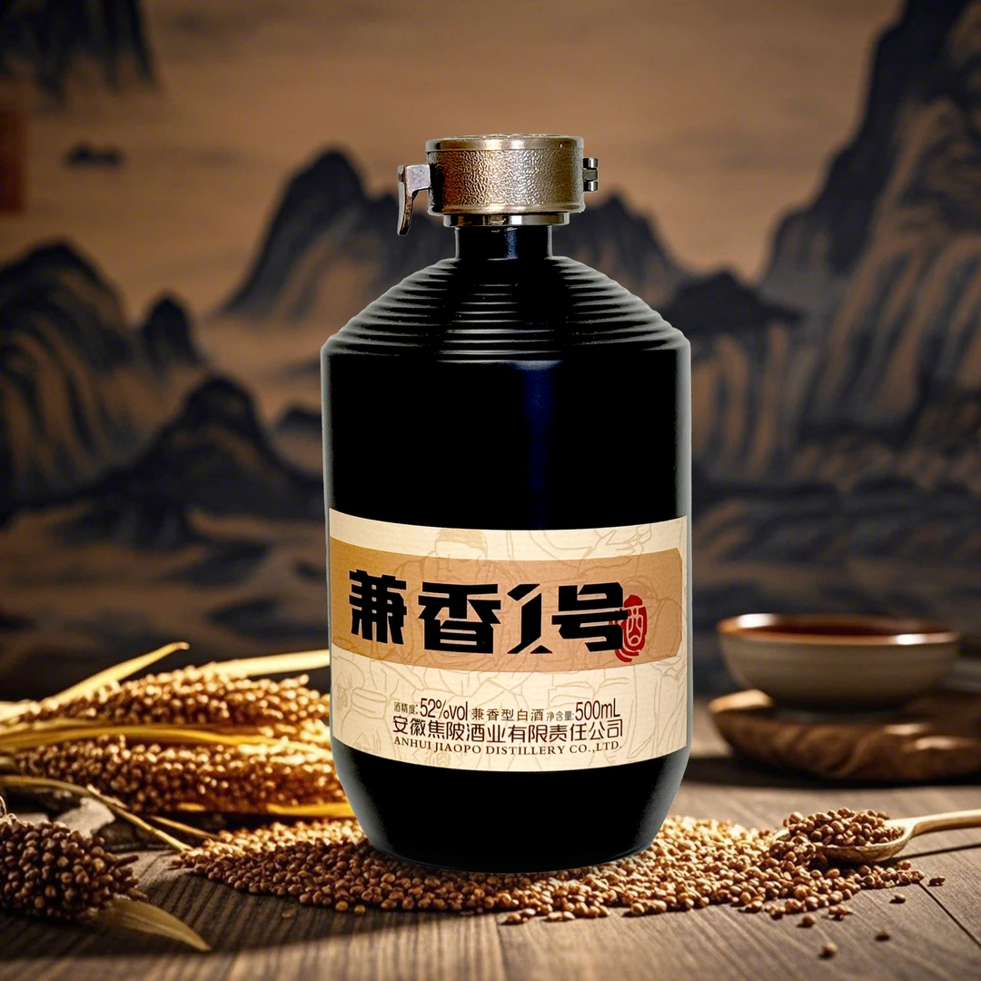 JIAO PO/焦陂【三车间基酒】焦陂兼香1号整箱6瓶52度500ml