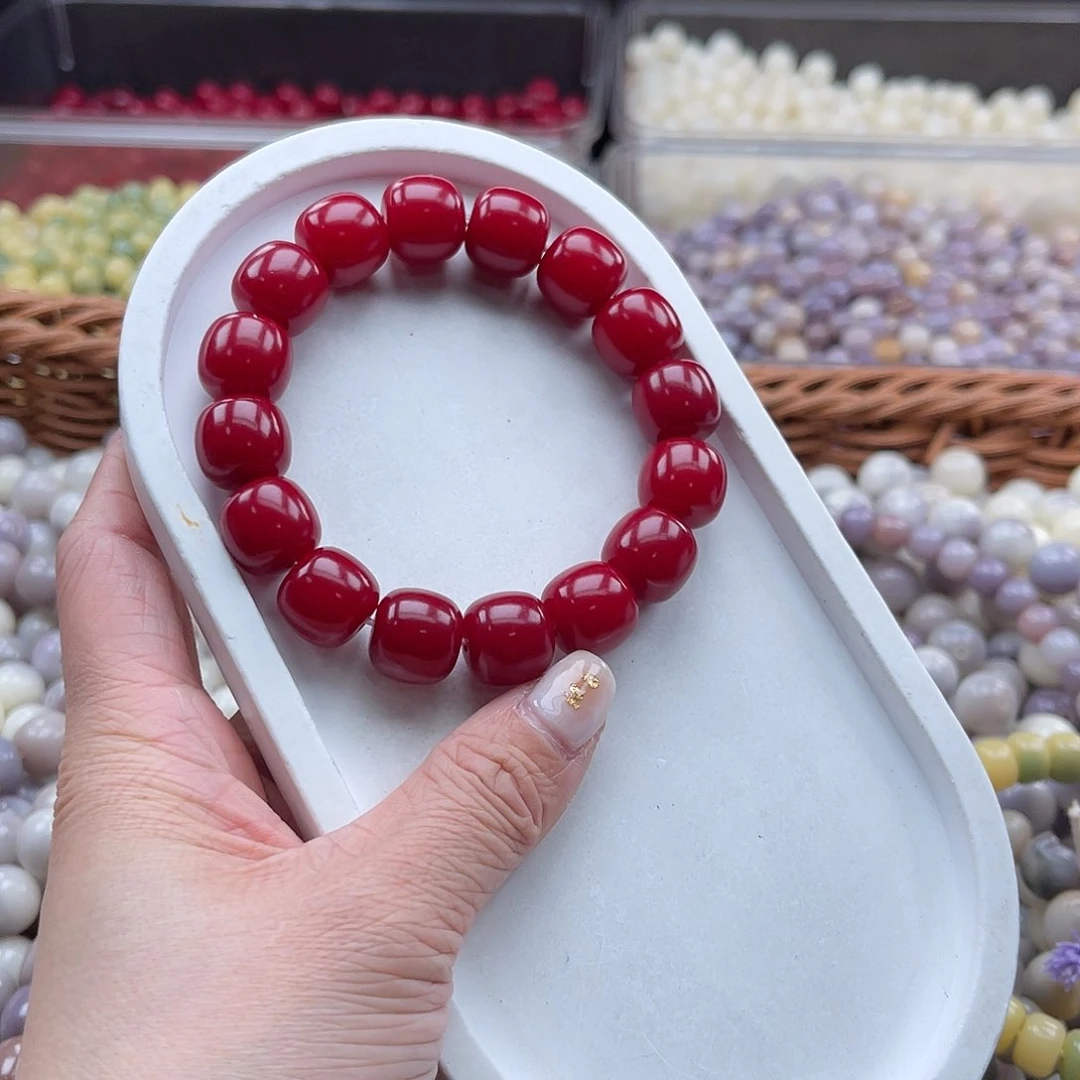 白玉菩提吊坠A/13mm/30+6颗福利不售后