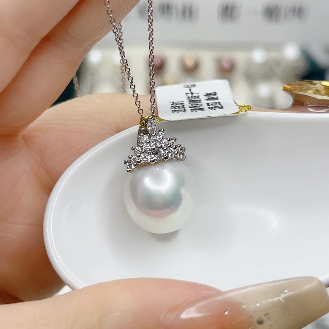 吊坠(赠链)合金淡水珍珠