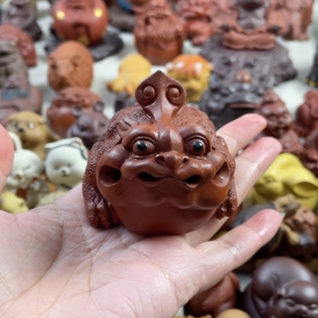 【闪购商品】紫砂茶宠紫砂金蟾