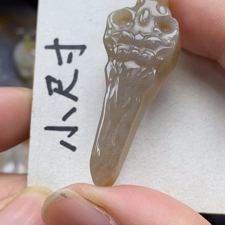 硅化珊瑚（珊瑚玉）未镶嵌颈饰