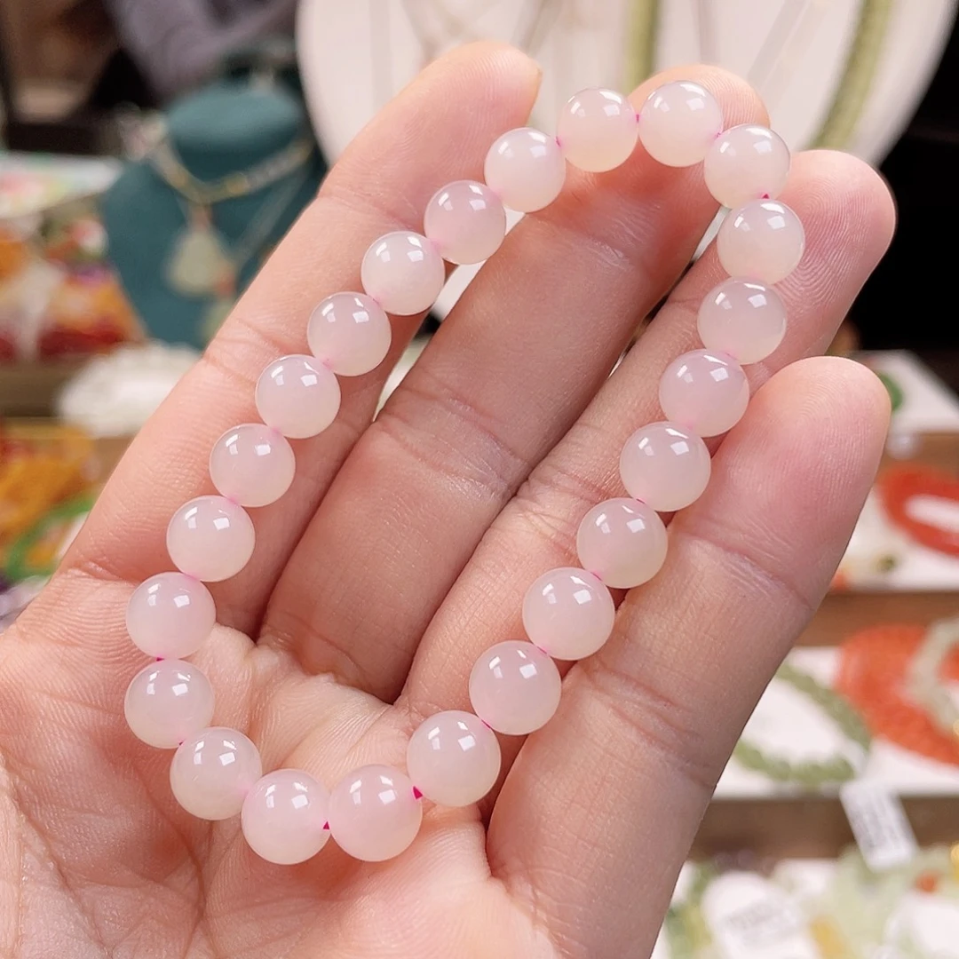 和田玉手链未镶嵌玉*8