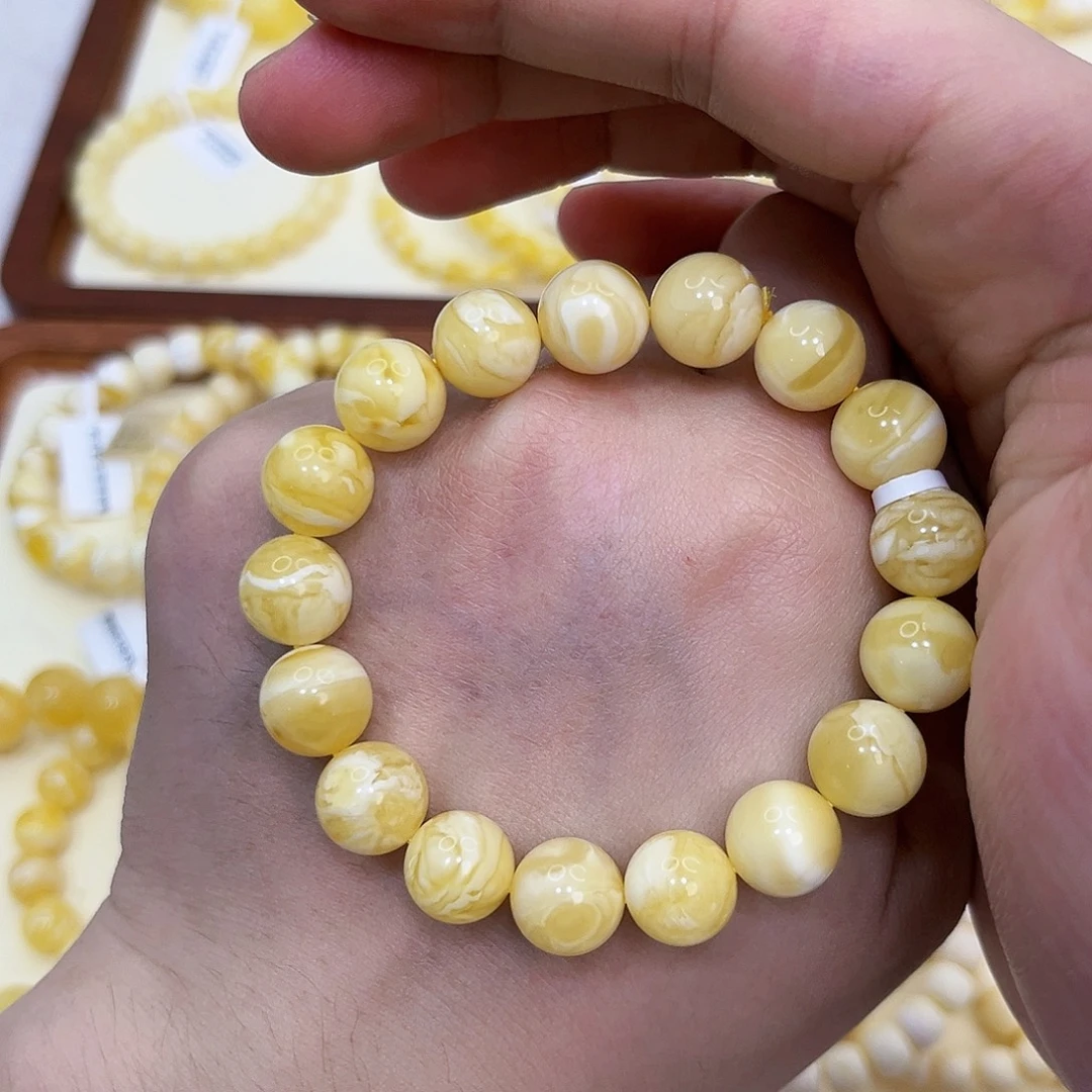手链琥珀未镶嵌11.5mm