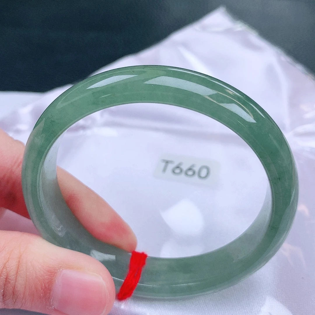 翡翠未镶嵌手镯缅甸天然a货翡翠手镯