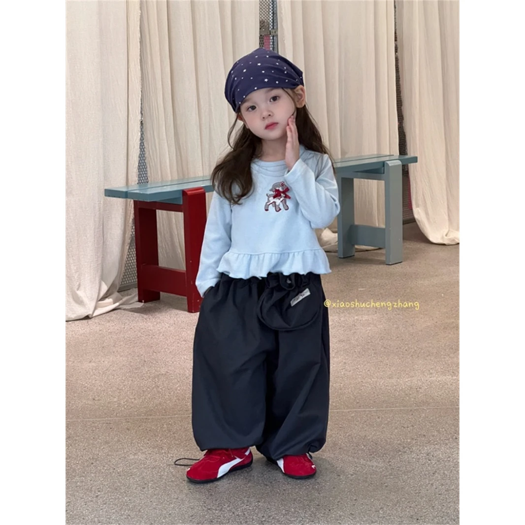 小树·25秋～带包包脚扣牛筋绳裤子25Q636（汉服）