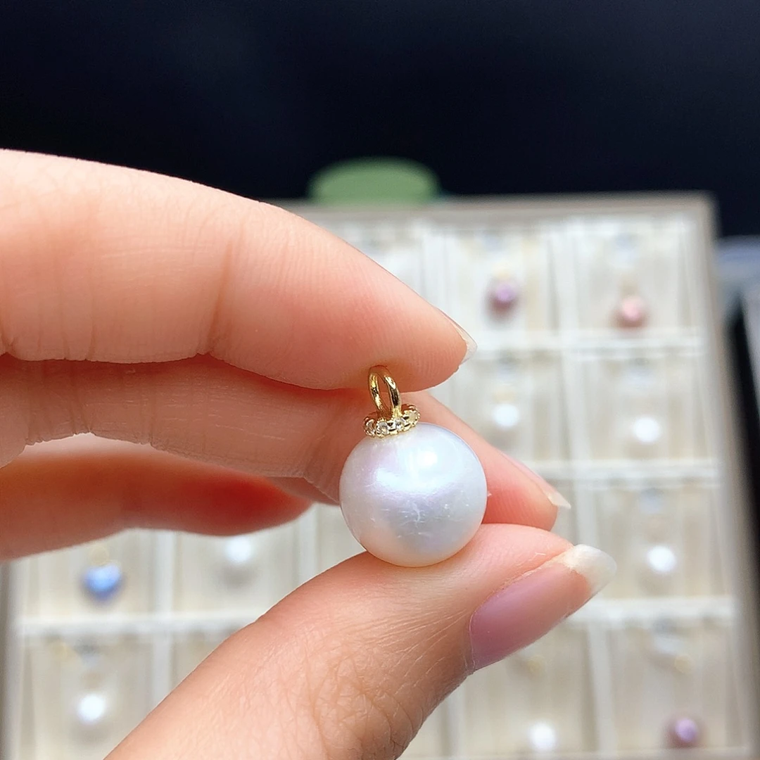 淡水珍珠合金颈饰
