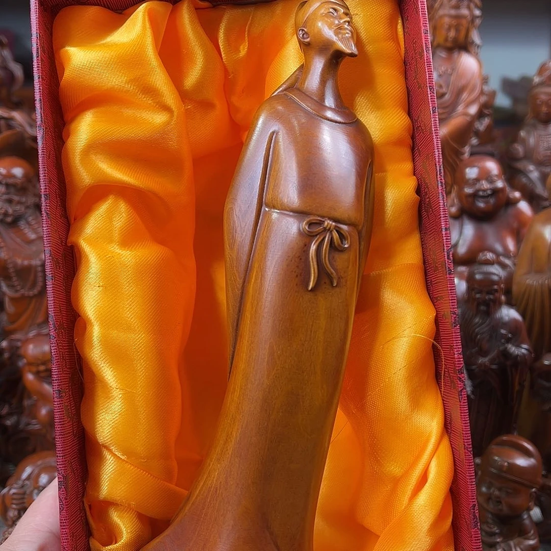 黄杨木黄杨木雕刻高度20厘米