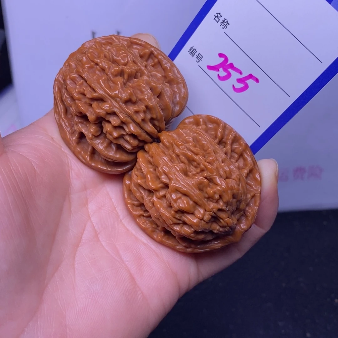 文玩核桃把件255/44四座楼
