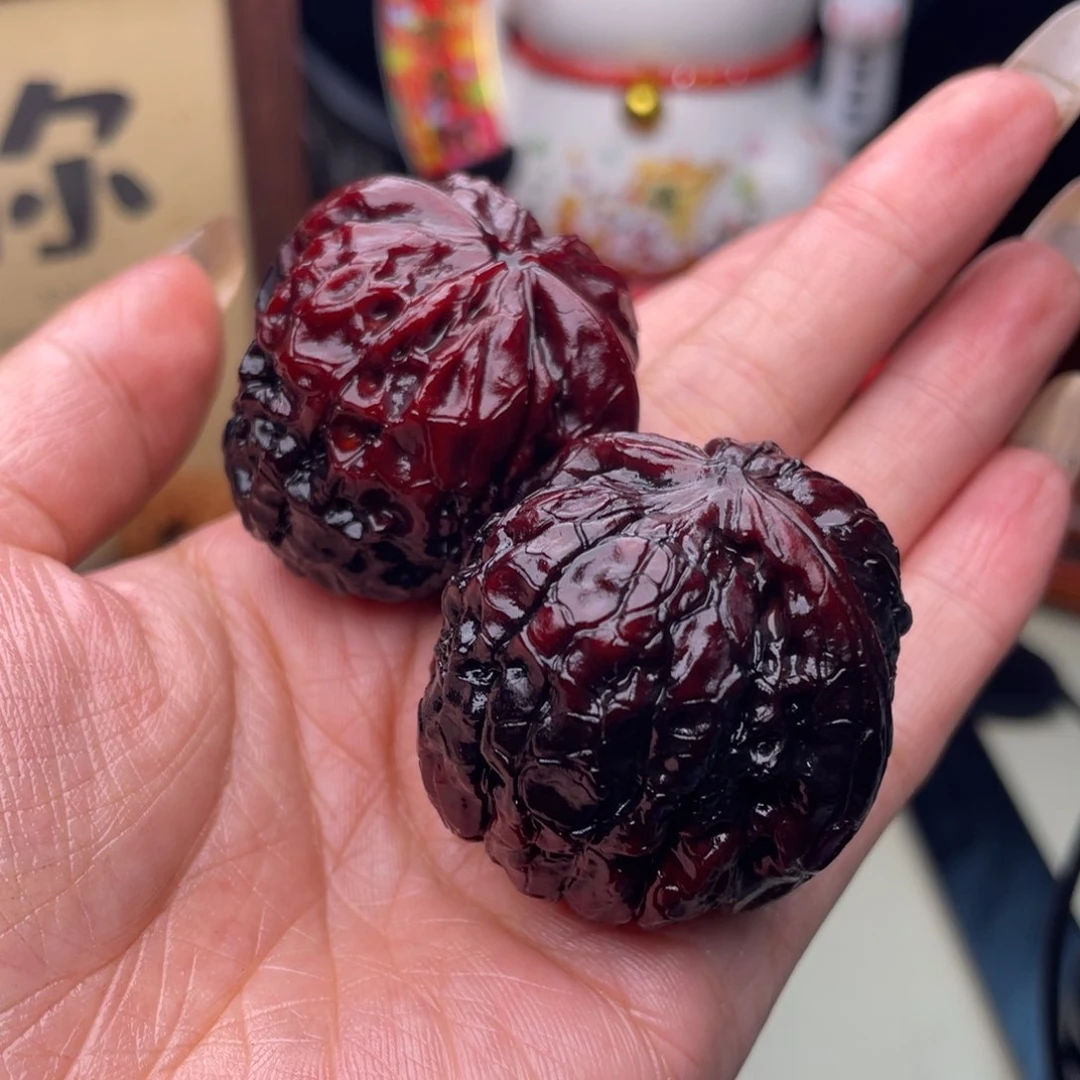 文玩核桃吊坠甲骨文