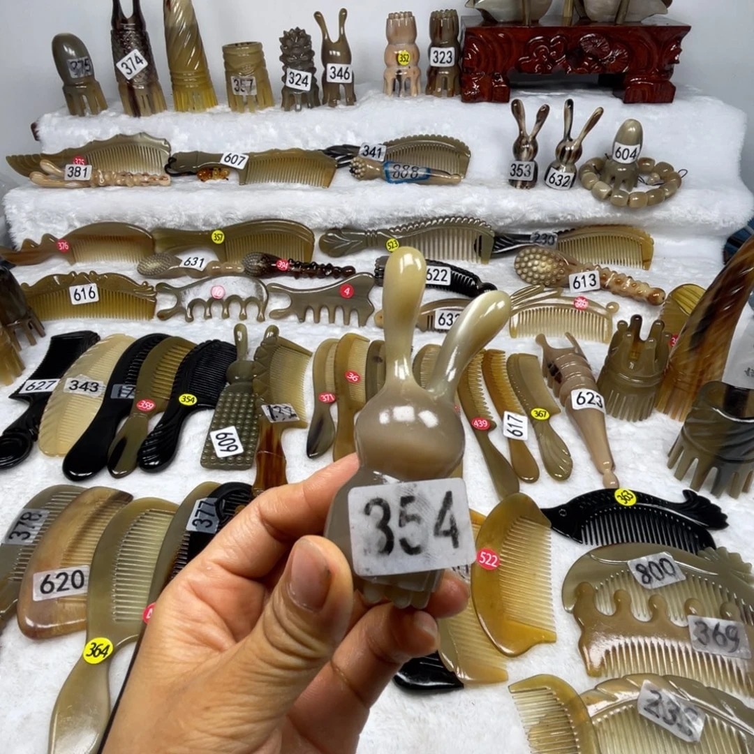 牛角梳福利款梳子