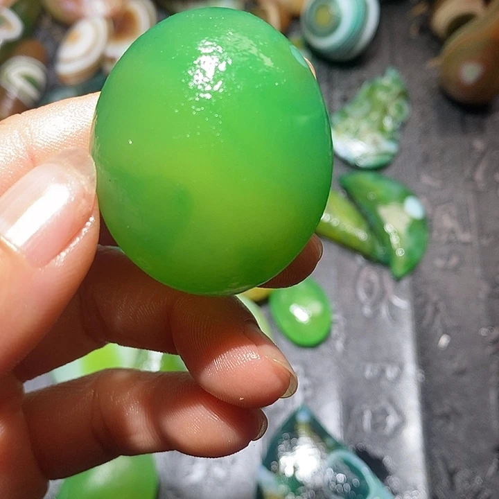 沉***詩玛瑙/玉髓颈饰合金