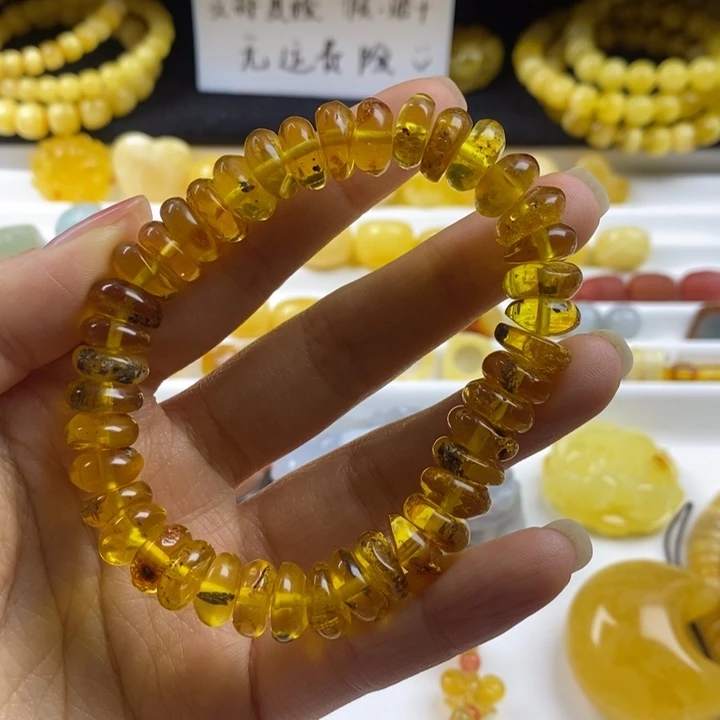 蜜蜡裸石未镶嵌蜜*尺寸10➕，瑕疵，15g