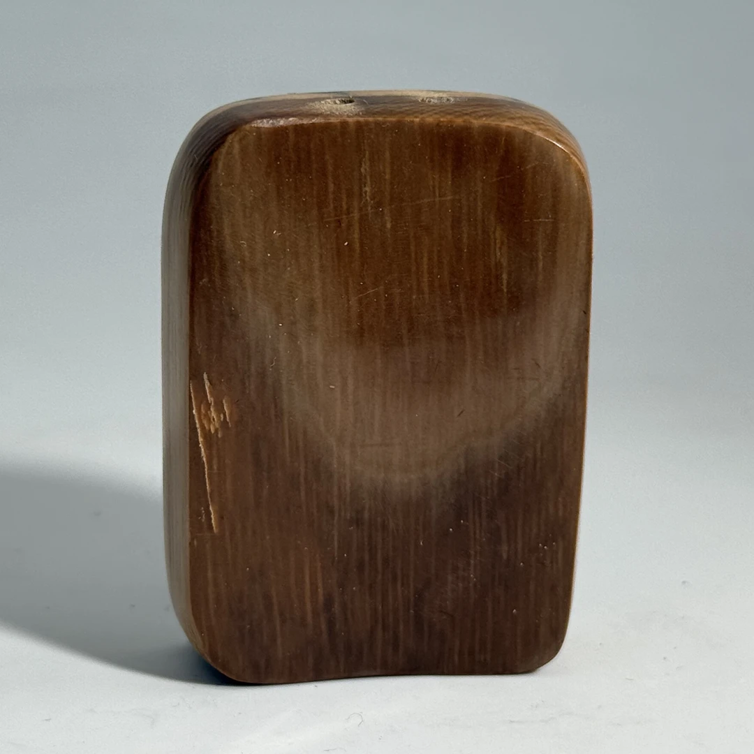 猛犸牙冰咖无事牌吊坠50*36*12mm假一罚四x958