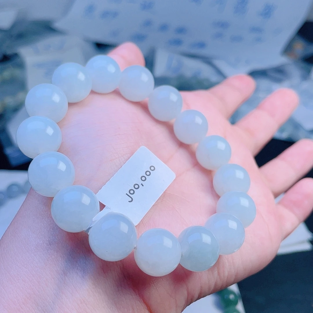 定制翡翠未镶嵌珠串