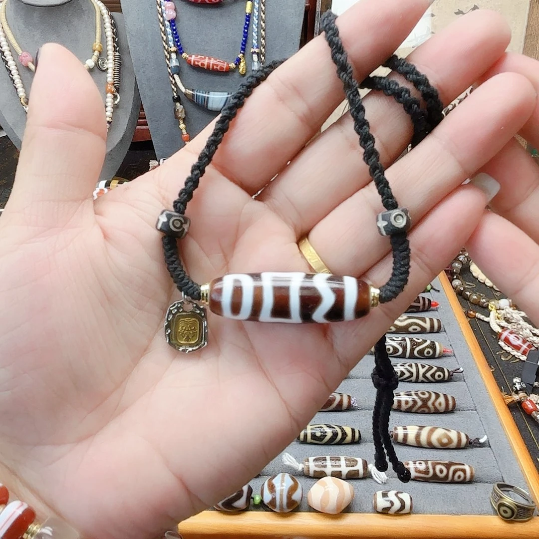 玛瑙/玉髓合金颈饰