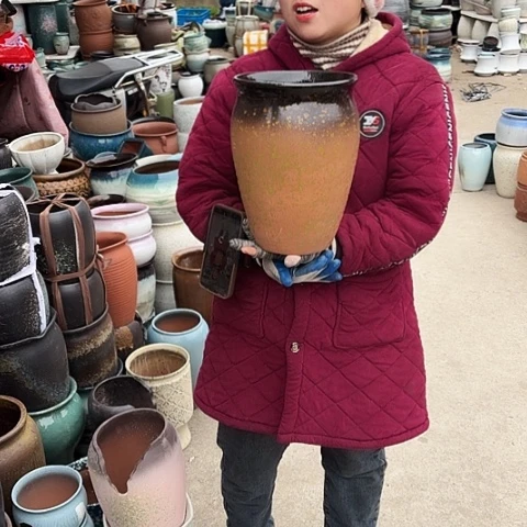 口20高29瑕疵盆子