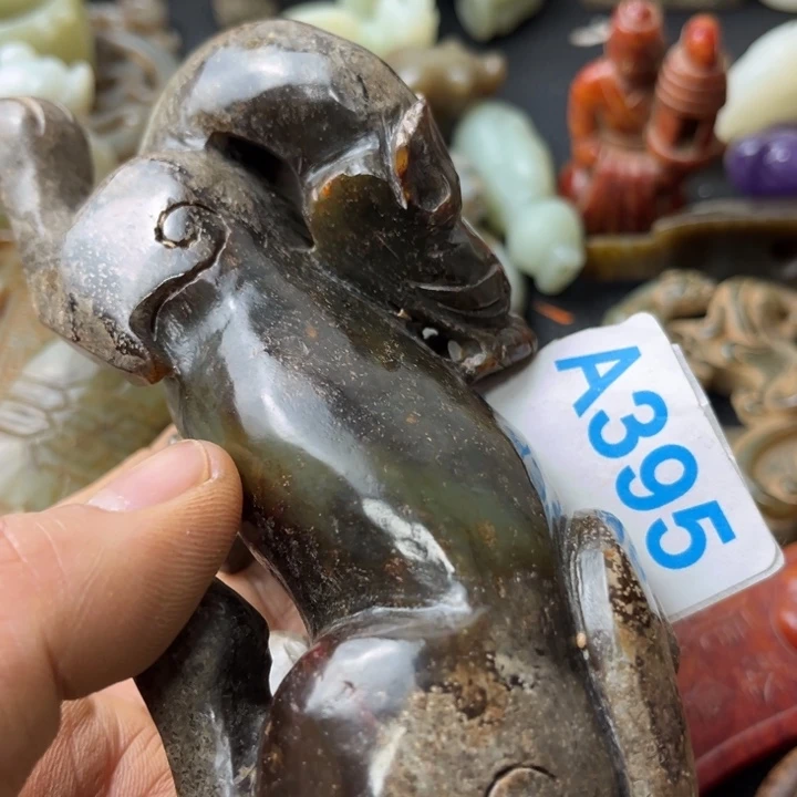 和田玉颈饰未镶嵌吉****4