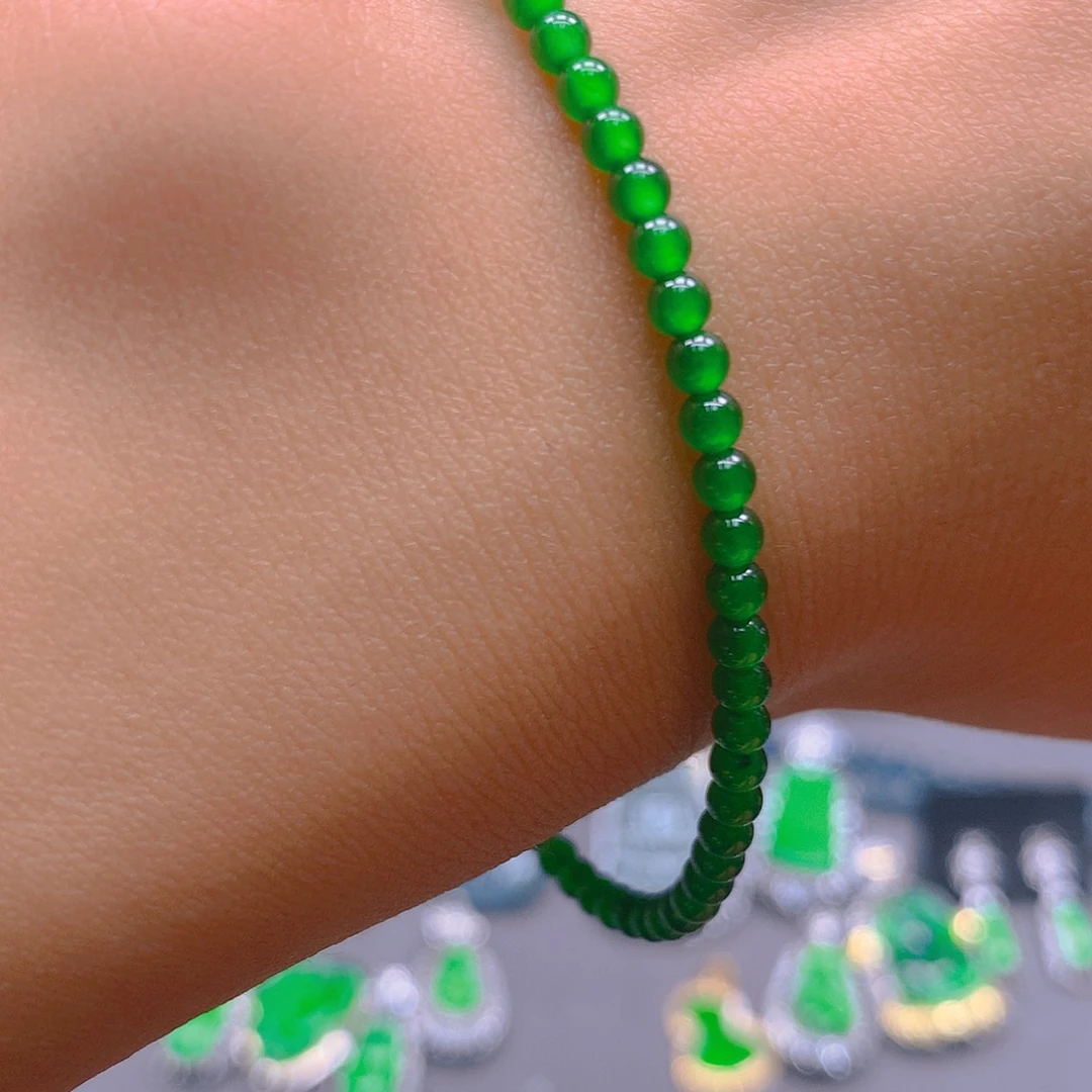 翡翠戒指未镶嵌天然翡翠