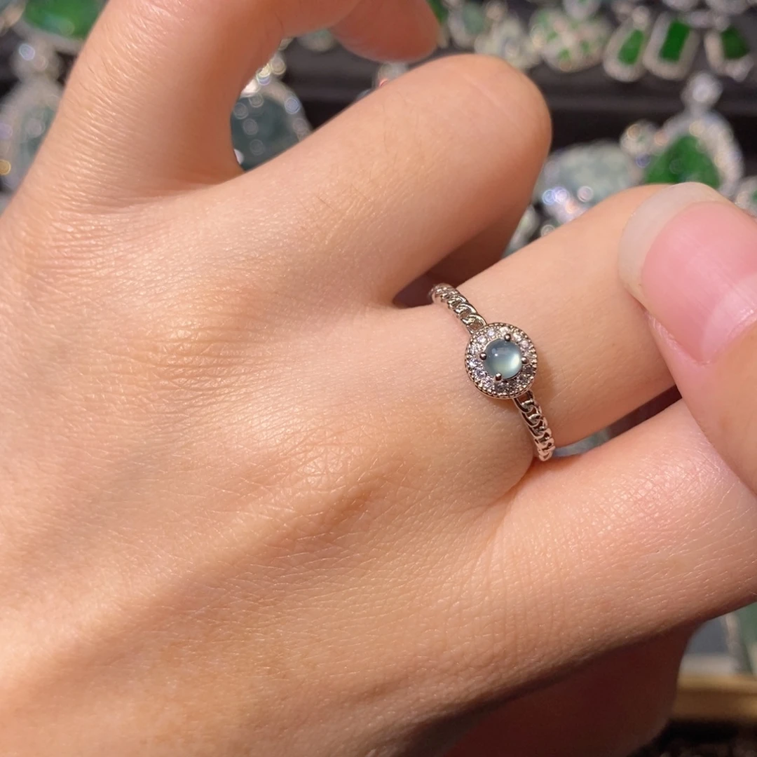 翡翠未镶嵌颈饰天然