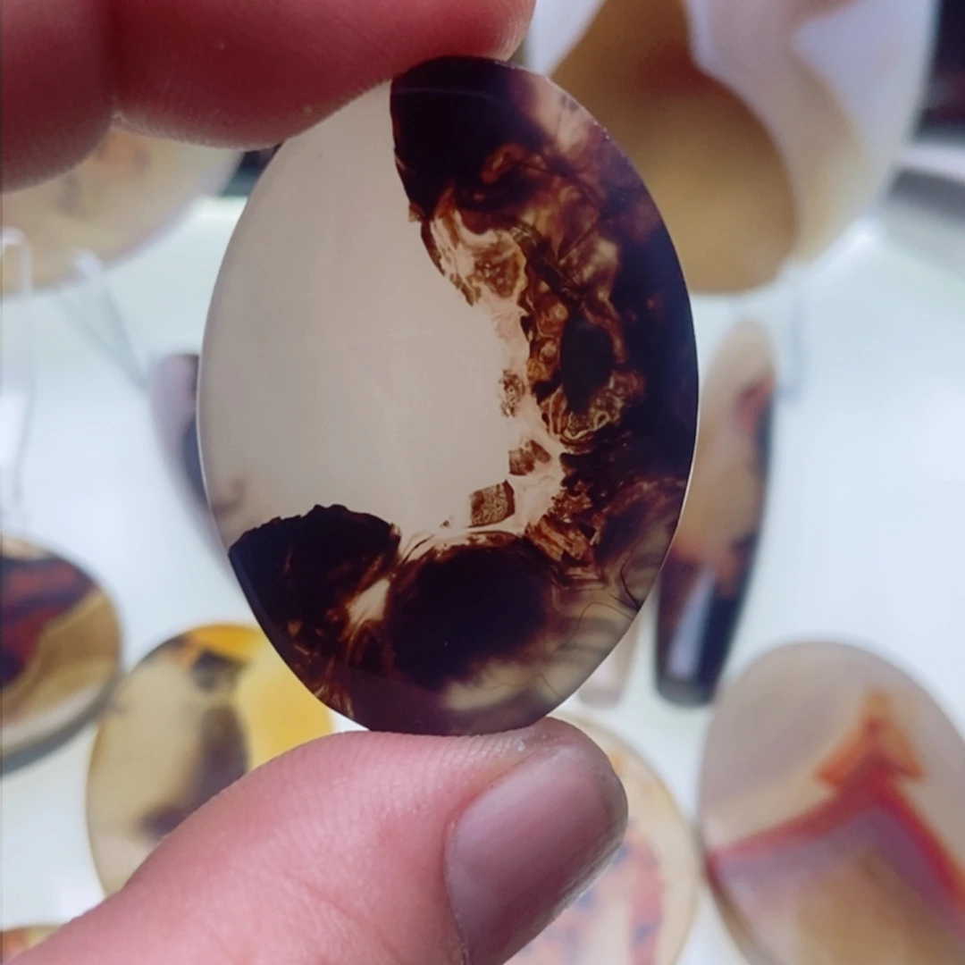 【闪购商品】玛瑙/玉髓颈饰未镶嵌爱*孓