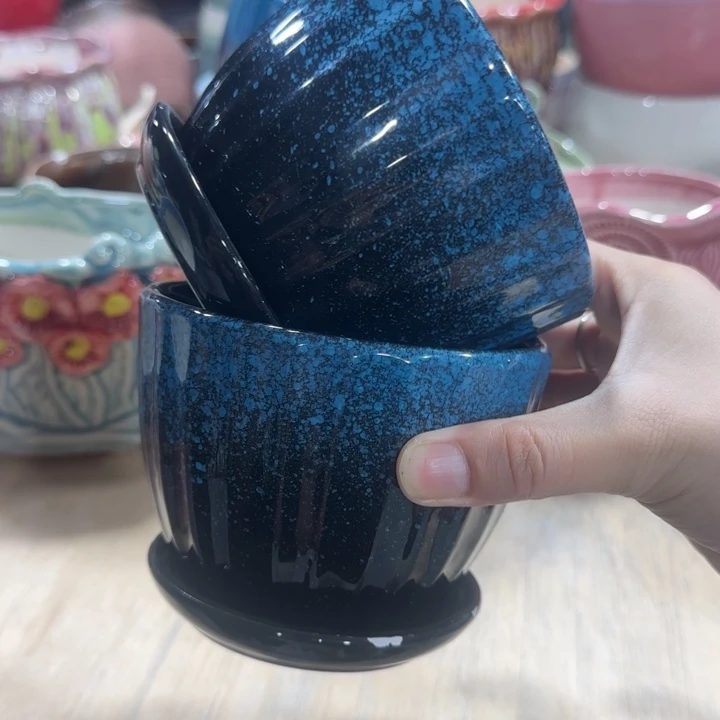 口11陶瓷花盆，凑9块包邮