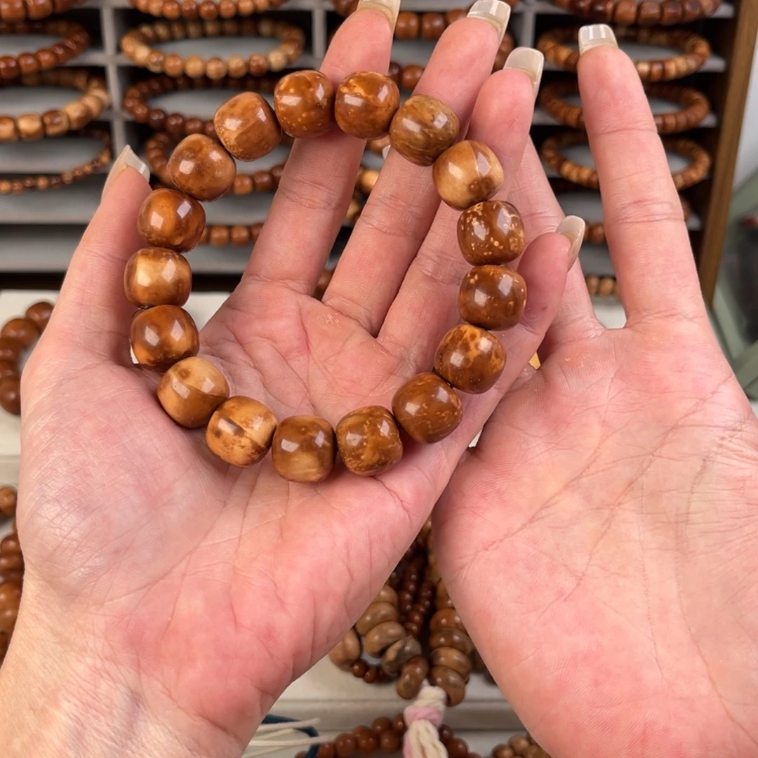 大***闲库克手串花皮老型单圈