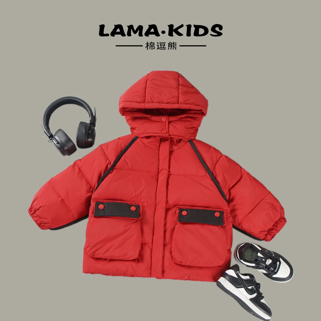 【极寒系列】羽绒服时尚休闲潮酷羽绒服男童高品质冬款儿童-12608
