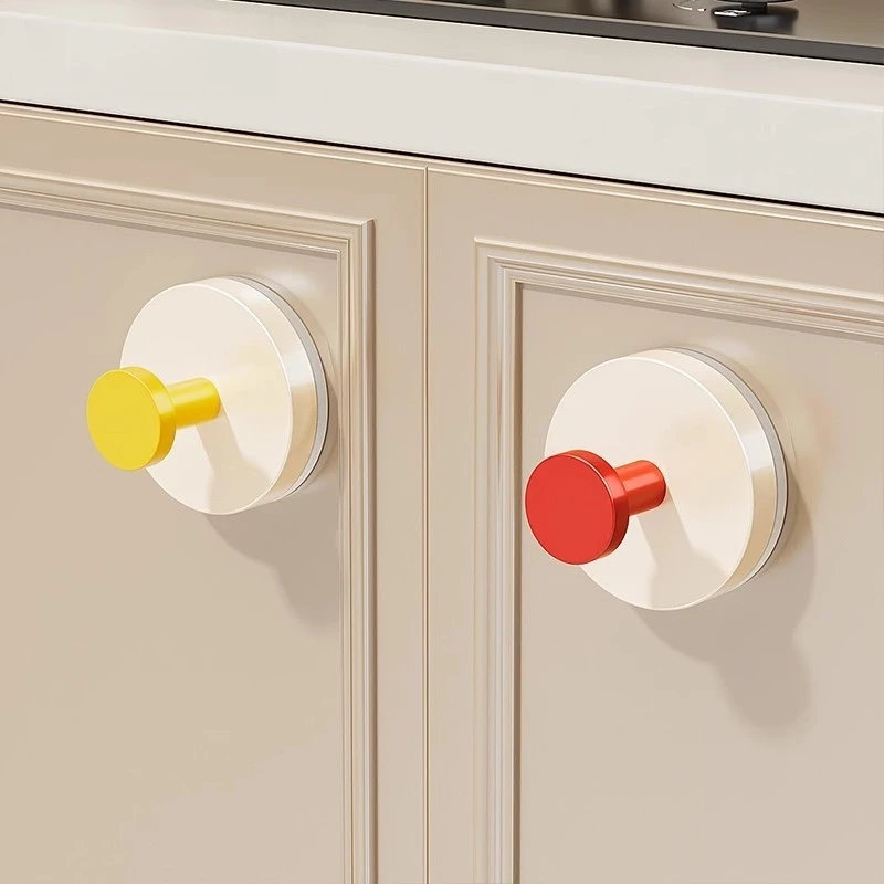 吸盘门把手衣柜门扶手窗户推拉玻璃移门手柄免打孔冰箱橱柜门拉手