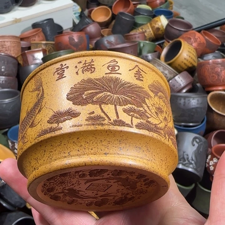 茶杯紫砂全手工紫砂