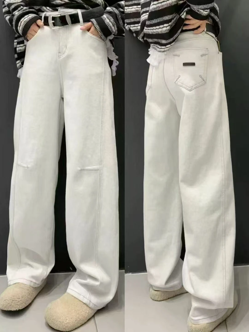 WYFS潮流凤眼设计感弯刀裤