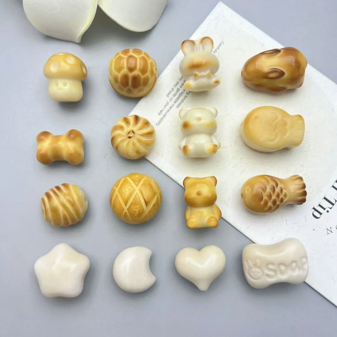 象牙果菩提原果雕刻件百搭饰品Diy