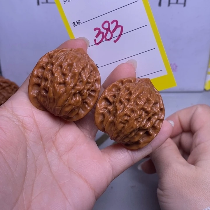 把件文玩核桃383/37.5公子帽