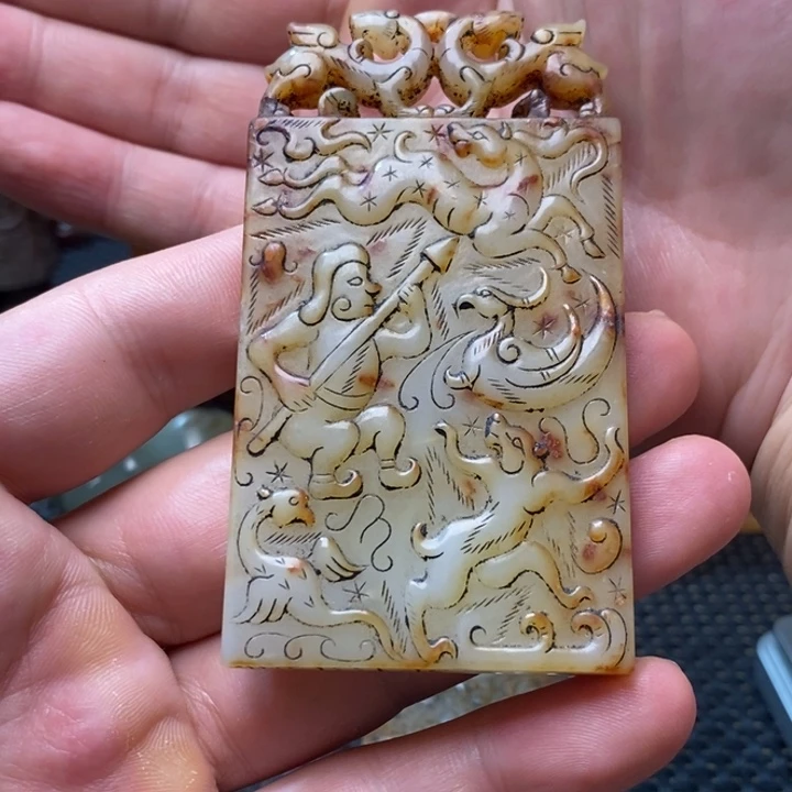 和田玉未镶嵌颈饰用****2