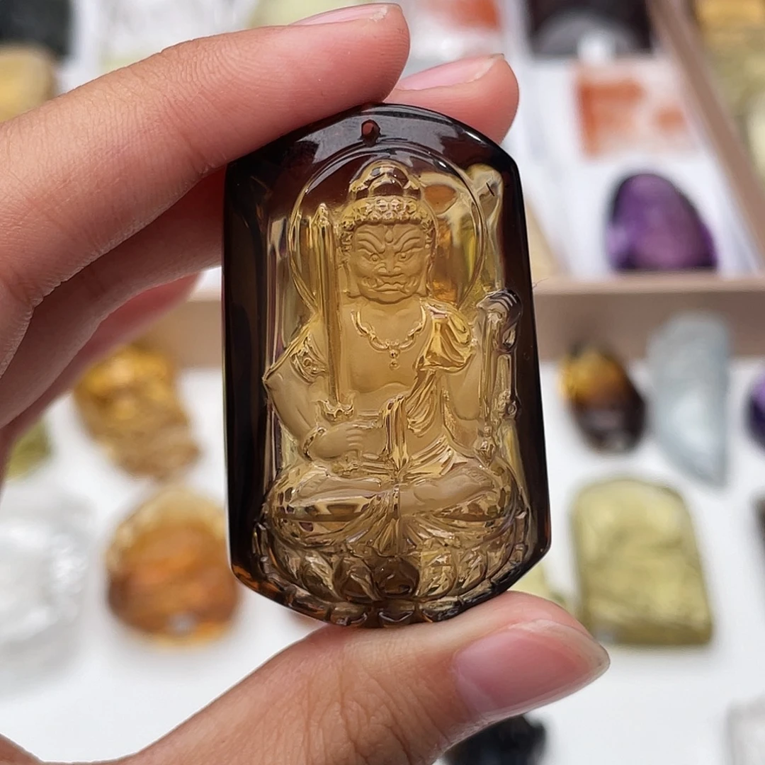 未镶嵌水晶颈饰定制吊坠不动