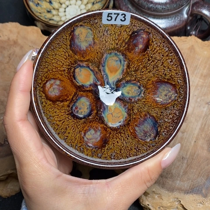 茶盏建窑建盏主人杯573