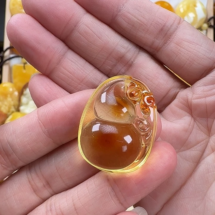 未镶嵌颈饰蜜蜡蜜蜡