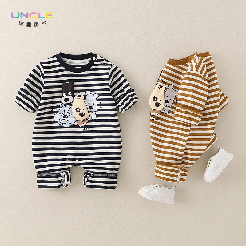 2025新款婴儿超萌连体衣0-2岁宝宝立体卡通新生儿衣服外出春秋