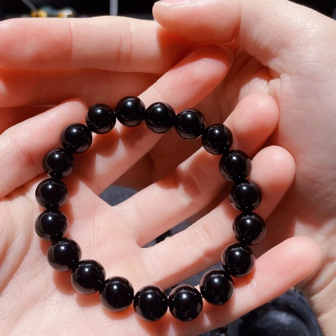 黑曜岩手链未镶嵌珽*