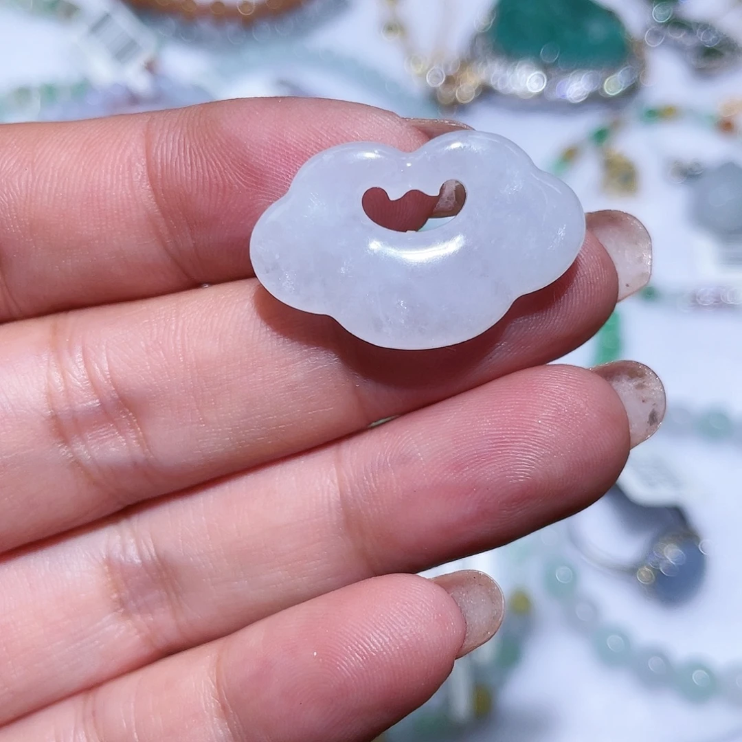 翡翠未镶嵌颈饰天然翡翠