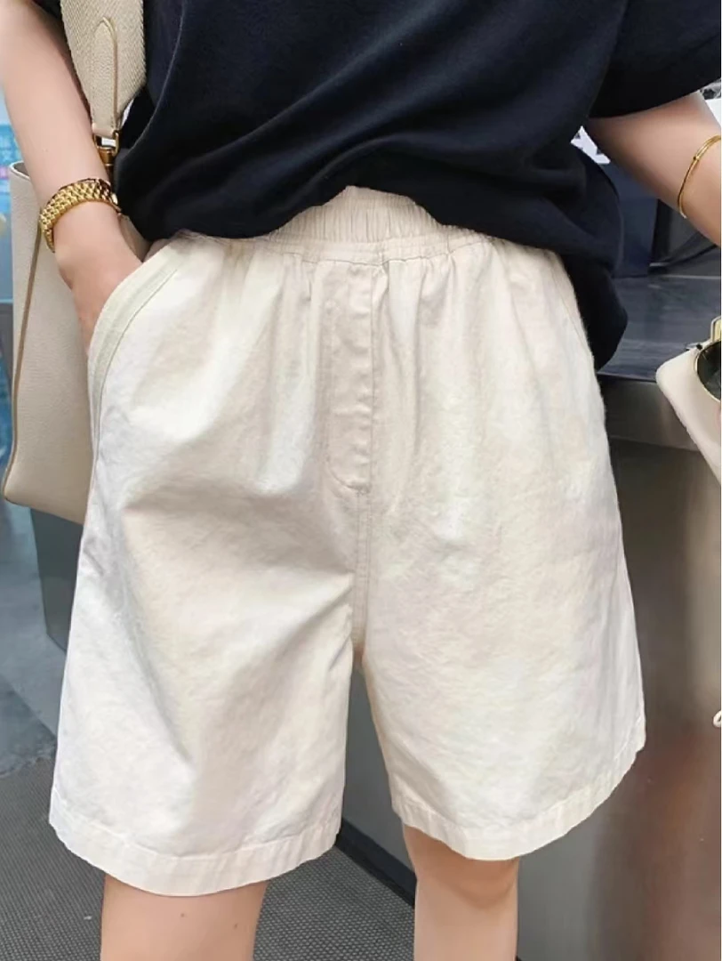 ZHULIN-星球短裤港风-宽松百搭情侣短裤休闲百搭短裤