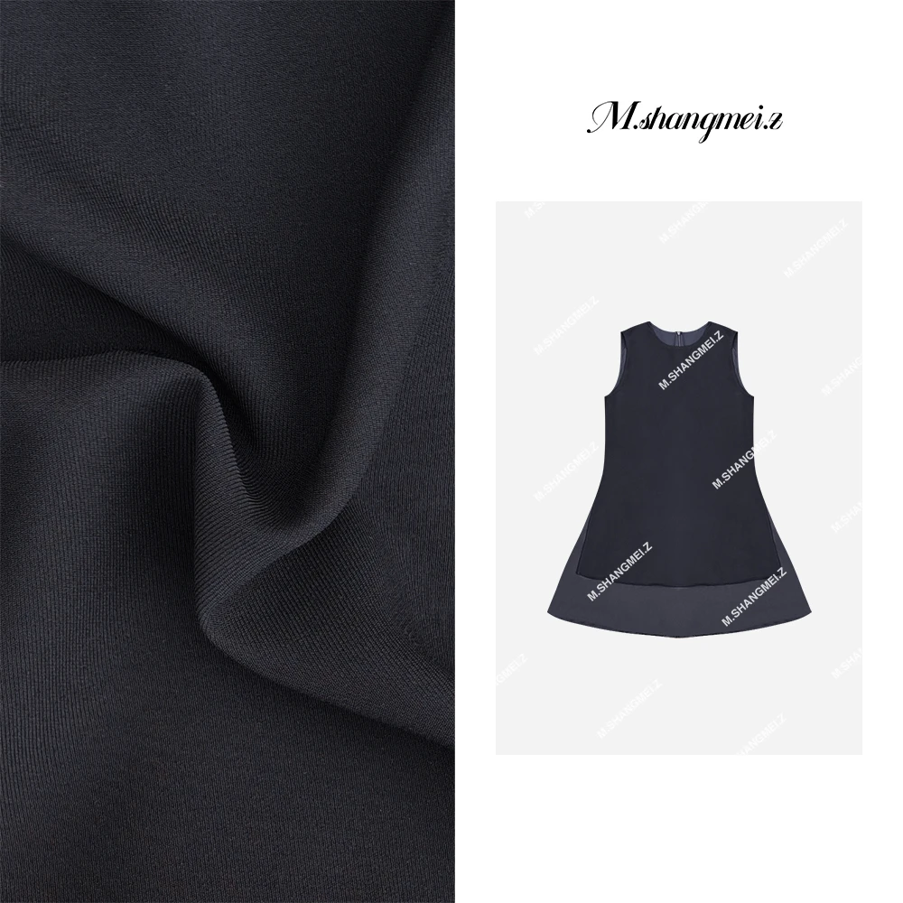 M.SHANGMEI.Z/沐熙【俏皮千金】美大哥精致针织无袖连衣裙X012069