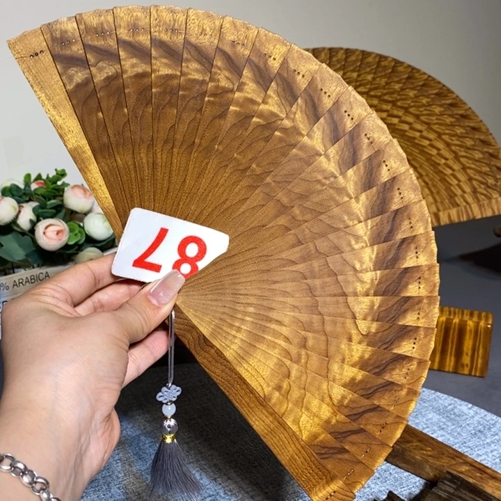 金丝楠金丝楠木扇子